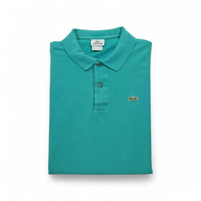 Lacoste Polo manches courtes Femme Taille XL Turquoise #QWE1815