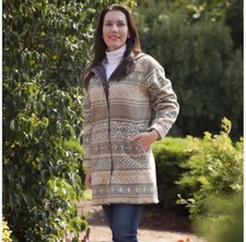 Woolrich Jacquard Capote Coat