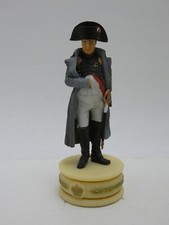 Figurine Altaya Jeux d'Echecs Napoléon 1er Bonaparte Austerlitz 1805 Roi blanc