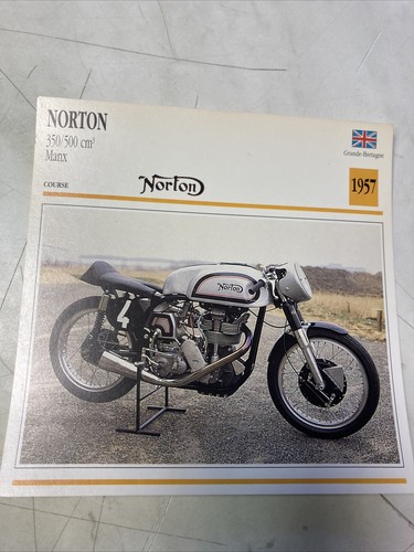 Norton 350 500 cm3 - manx, 1957