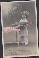 CARTE POSTALE FANTAISIE 1ER AVRIL - POISSON/BROCHET - PETIT MARMITON