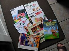 Lot  de 7 BD livres anciens d' Astérix le gaulois