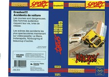VHS- GOLDEN VIDEO SPORT-RARE-KRACKS-CRASHES!!!!