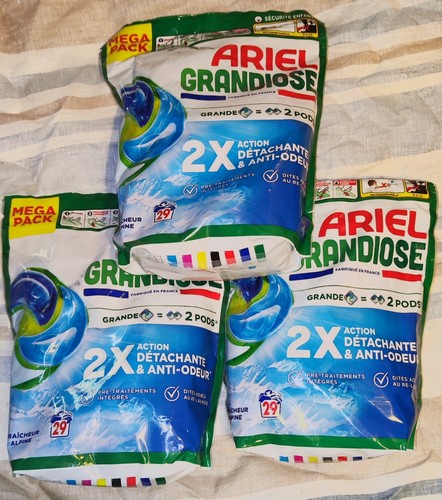 Lots paquets ariel pods - 3,