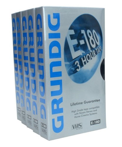 Lot video cassette grundig - 5,