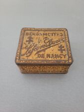 Ancienne boîte bergamottes de nancy