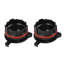 2 Pièce  H7 LED Support retenue base d'adaptateur phare noir pour BMW E39