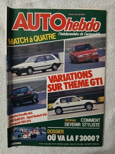Auto hebdo 473 5 - hebdo, n°473