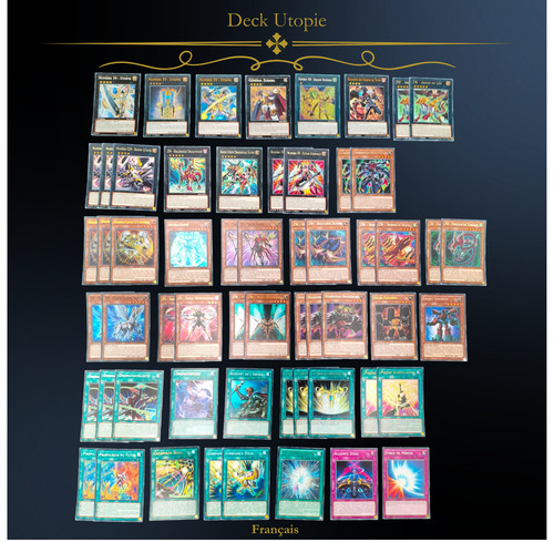 Deck utopie complet - yu-gi-oh!,