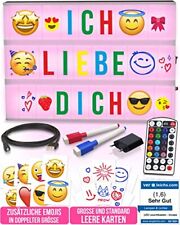 Boite Lumineuse Message avec