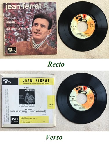 Jean ferrat disque - disque, 45t