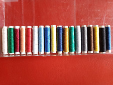 FIL COUTURE - 18 BOBINES SYNTHETIQUE MULTIUSAGE - 50m - 100% POLYESTER