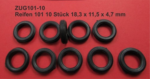 Pneus 101 pièces 3 x - 10,