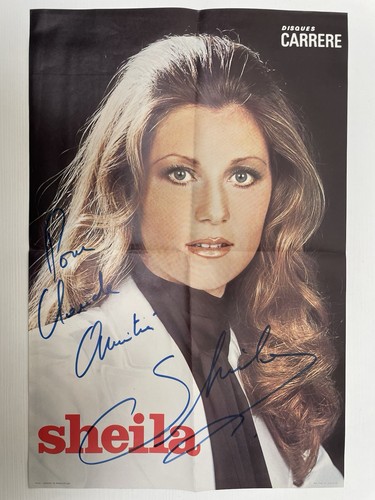 Affiche poster sheila avec - poster,