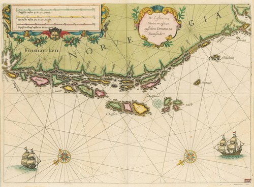 Norvège nordland troms carte - norvège,