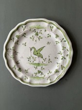 Assiette faïence moustiers - assiette,