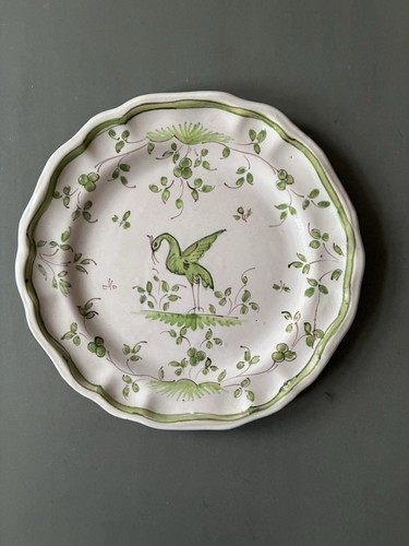 Assiette faïence moustiers - faïence,