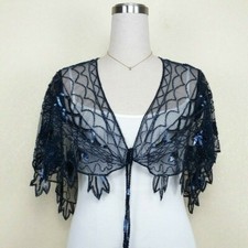 Sequin Femme Rétro Cape
