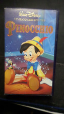 PINOCCHIO WALT DISNEY VHS K7 CASSETTE VIDEO d occasion version française