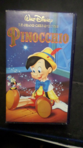 Pinocchio walt disney vhs - pinocchio,