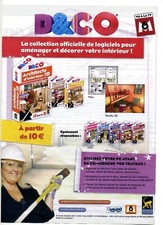 Publicité de 2007 pour D&co – architecte d'intérieur 3D – Valérie Damidot