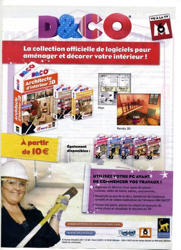 Publicité 2007 pour - de,