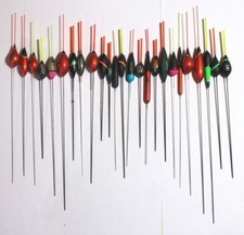 Lot de 25 flotteurs pour la peche au coup