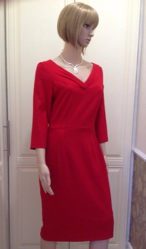 Robe rouge taille 12 - rouge, m&s