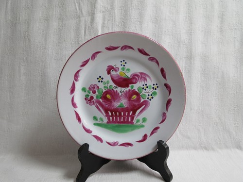 Ancienne assiette faïence - assiette, en