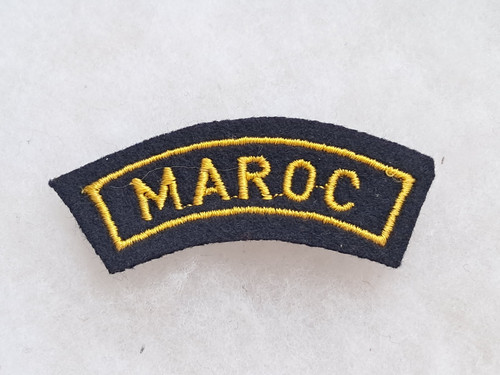 Insigne tissu militaire - un,