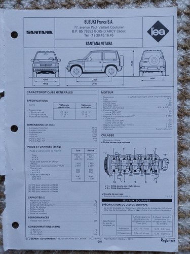 Santana suzuki vitara - suzuki, 1.6