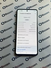 SMARTPHONE SAMSUNG A51 SM-A515F/DSN 128 Go LÉGER ÉCRAN FANTOME