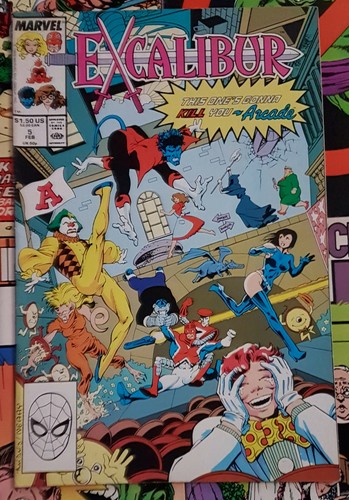 Excalibur 1989 marvel - #5,