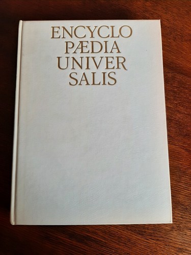 Encyclopaedia universalis - universalis,
