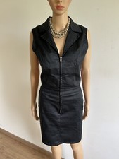 Robe noire sans manches Cache