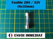Cartouche Fusible verre 20A /