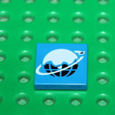 Lego Espace Ice Planet Blue