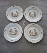 Lot 4 assiettes plate en