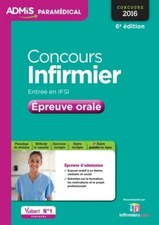 Concours infirmier. Entrée en
