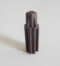 PLAYMOBIL (L3102) MOYEN-AGE - Pilier Jonction Rambarde Barriere Marron Château