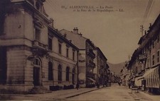 CPA ALBERVILLE ( SAVOIE 73) LA