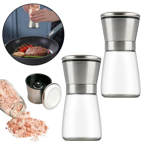 Set 2pcs moulin manuel acier - 2pcs,