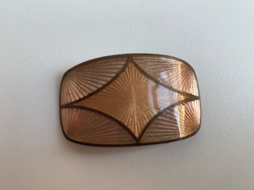 Ancienne boucle verre art - ancienne,