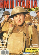 MILITARIA N°54 LUFTWAFFE 1943 / DECIMA MAS 1945 / SCOUT-CARS / LES SENEGALAIS