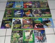 LOT DE 18 LIVRES L'ATLAS DES JUNIORS DONT 17 ANIMAUX ET 1 HISTOIRE