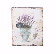 Tableau cadre métal Fleur