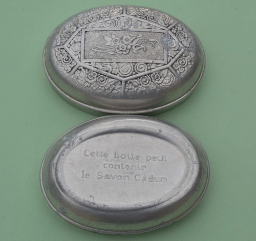 Ancienne boite savon cadum - boite, à