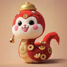 Animal en peluche serpent