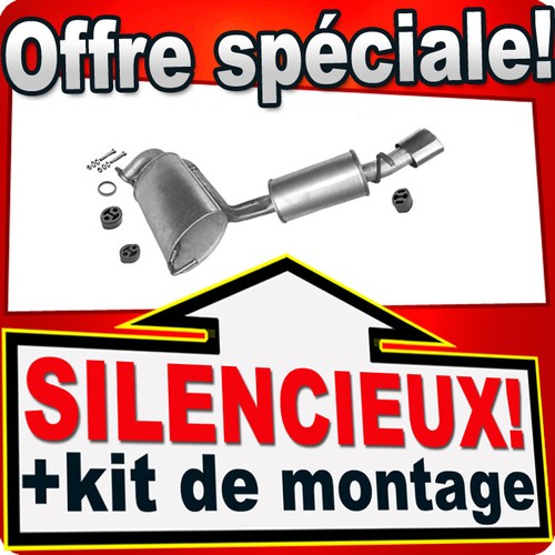 Silencieux arriere pour alfa - pour,