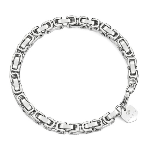 Bracelet homme argent acier - bracelet,